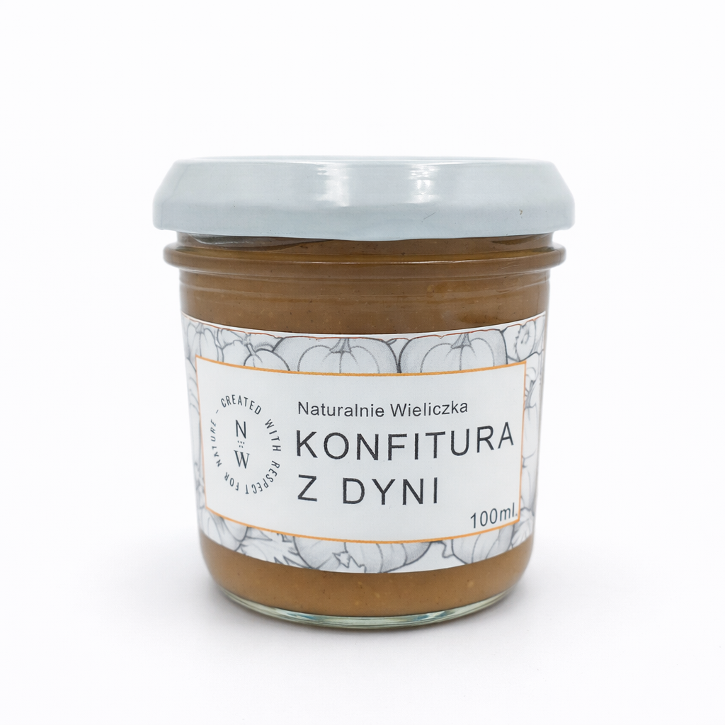 Konfitura z dyni na słodko - 100 ml