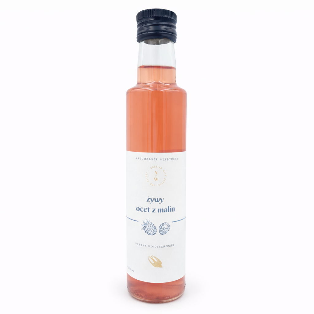 Żywy ocet z malin – 200 ml