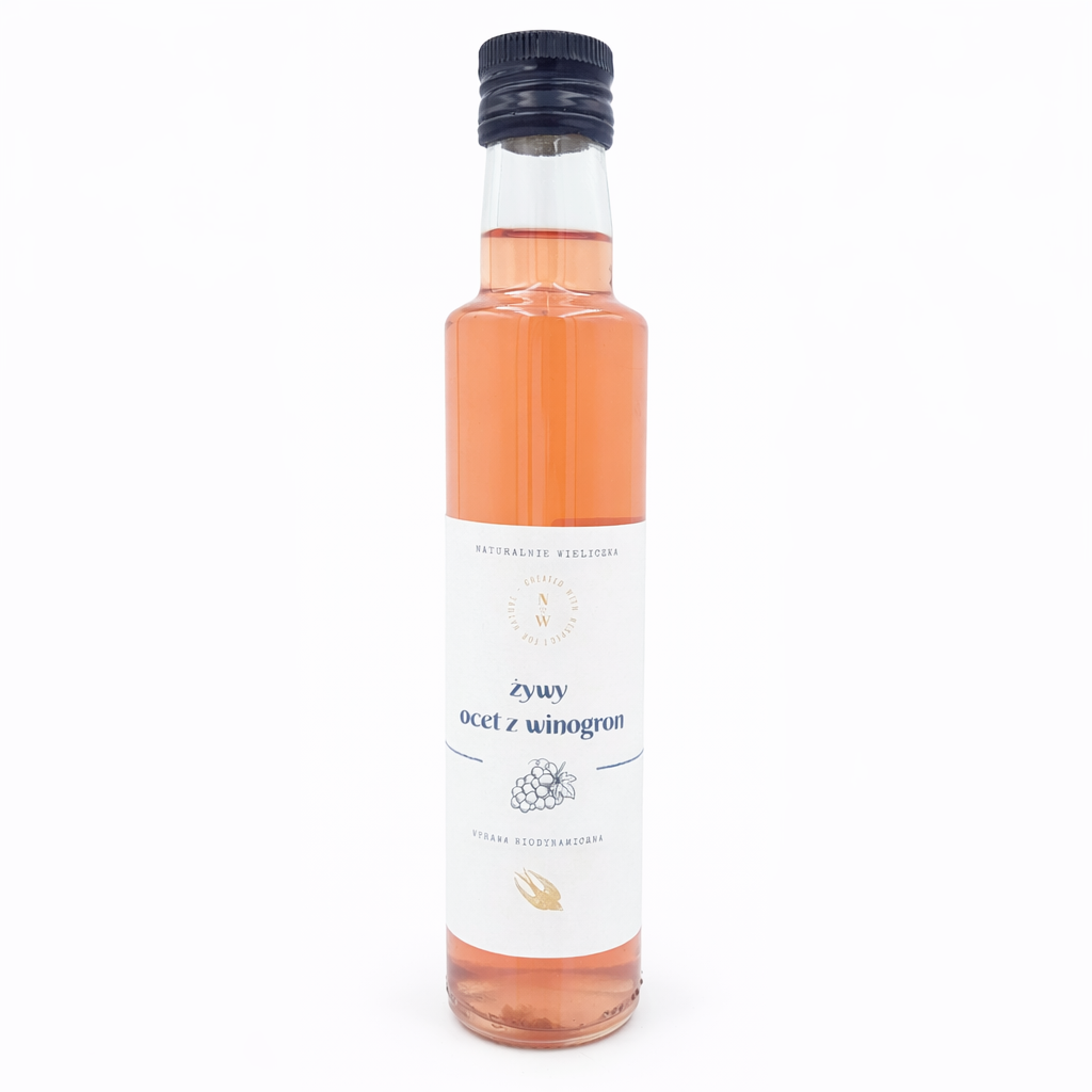 Żywy ocet z winogron – 200 ml